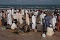 Fishmarket at Barka, Oman Royalty Free Stock Photo